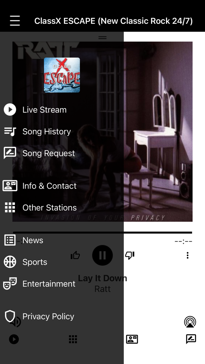 ESCAPE RADIO PLAYER