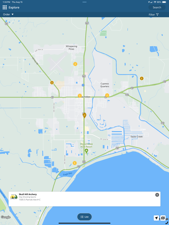 Visit Okeechobee County FL iPad screenshot 3 - Travel app