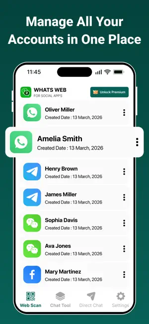 Whats Web Dual Chat Messenger screenshot 4