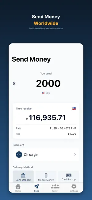 RemitBridge - Transfer Tracker screenshot 3