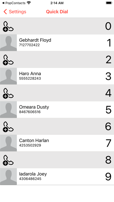 FastCaller Screenshot