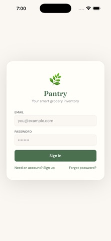 Cloud Pantry Screenshot 2 of 4