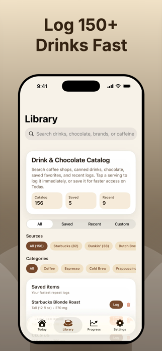 Last Sip: Caffeine Tracker Screenshot 4 of 9
