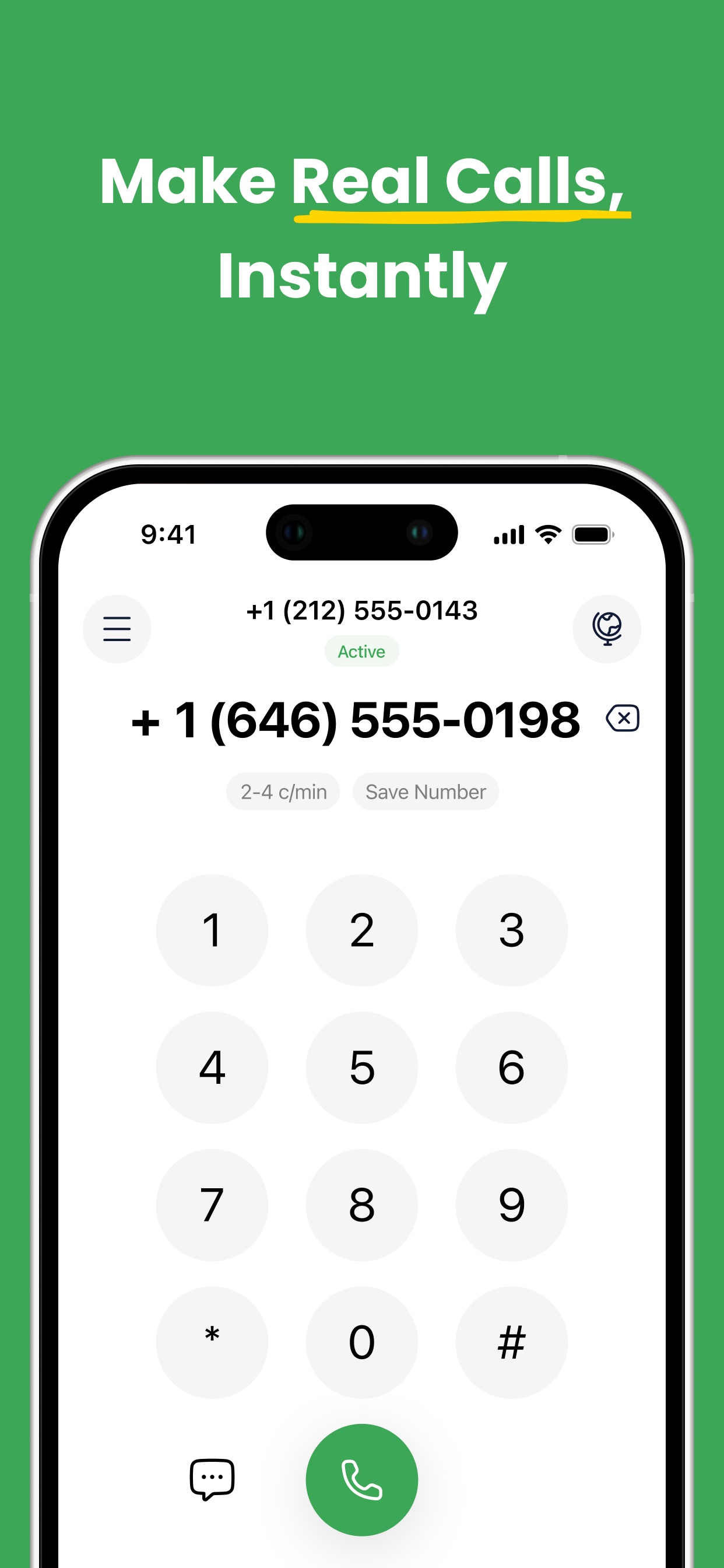 Screenshot 4 of Talk and Text: Phone Me Plus