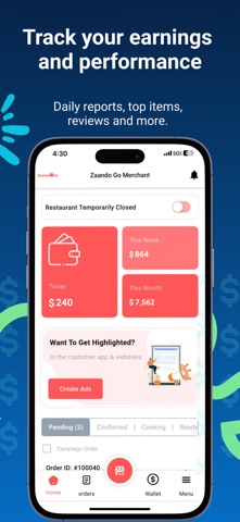 Zaando Go: Merchant Manager screenshot