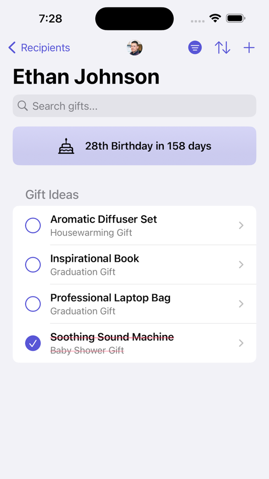 #3. Gift Idea Tracker & Organizer (iOS) 由: Jade Lizard Software LLC