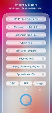 QuickPlanX: Project Gantt Plan iPhone screenshot