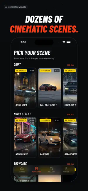 Carcine: AI Car Video & Photo screenshot 4