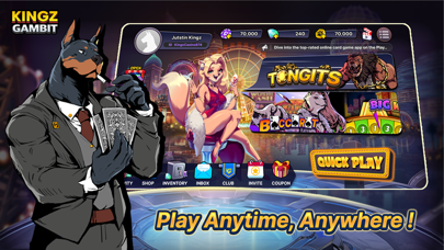 KINGZ Gambit - Holdem Poker Screenshot