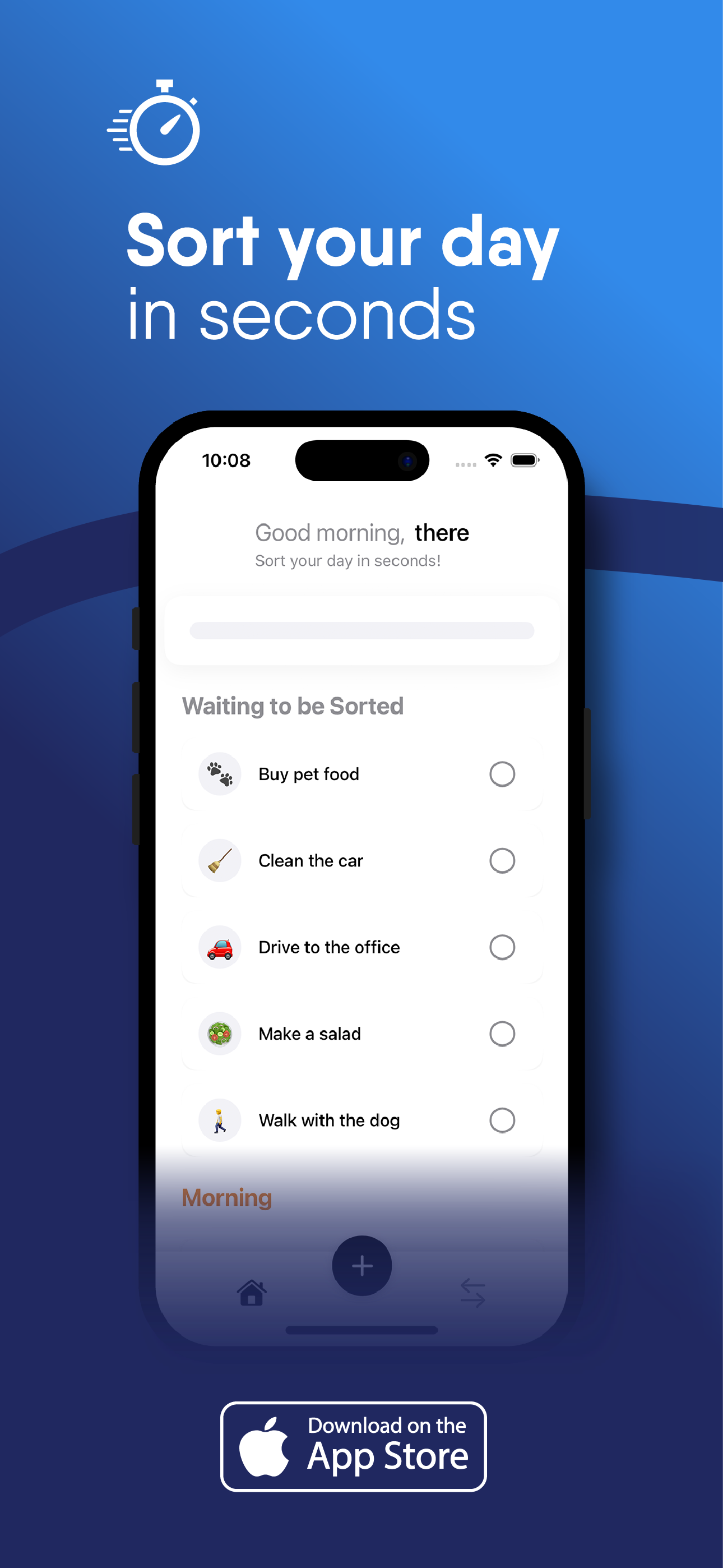 DaySwipe screenshot 1