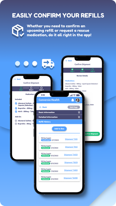 Conversio Health Screenshot