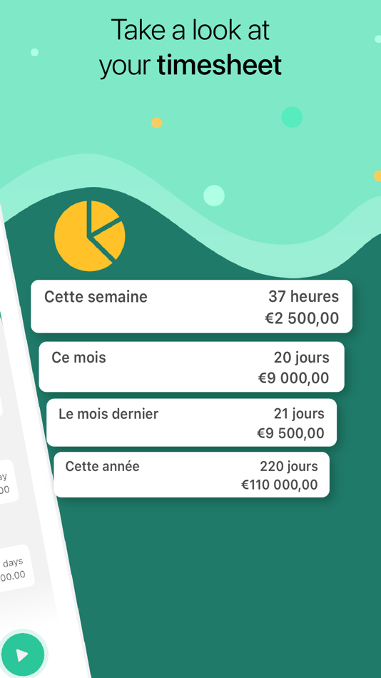 #2. Work Time Tracker: Track hours (iOS) 由: oWorld Software