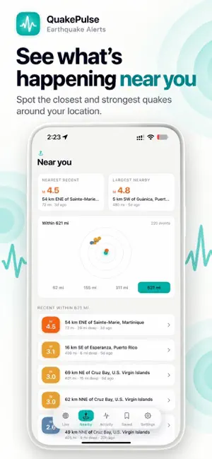 QuakePulse: Earthquake Alerts screenshot 4