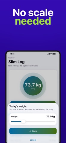 Weight Tracker - Log & Chart Screenshot 3 of 5