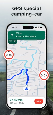 Gabary - GPS Camping-Car & Van iPhone screenshot 2