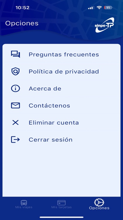 SINPE-TP: Pasajero screenshot-5