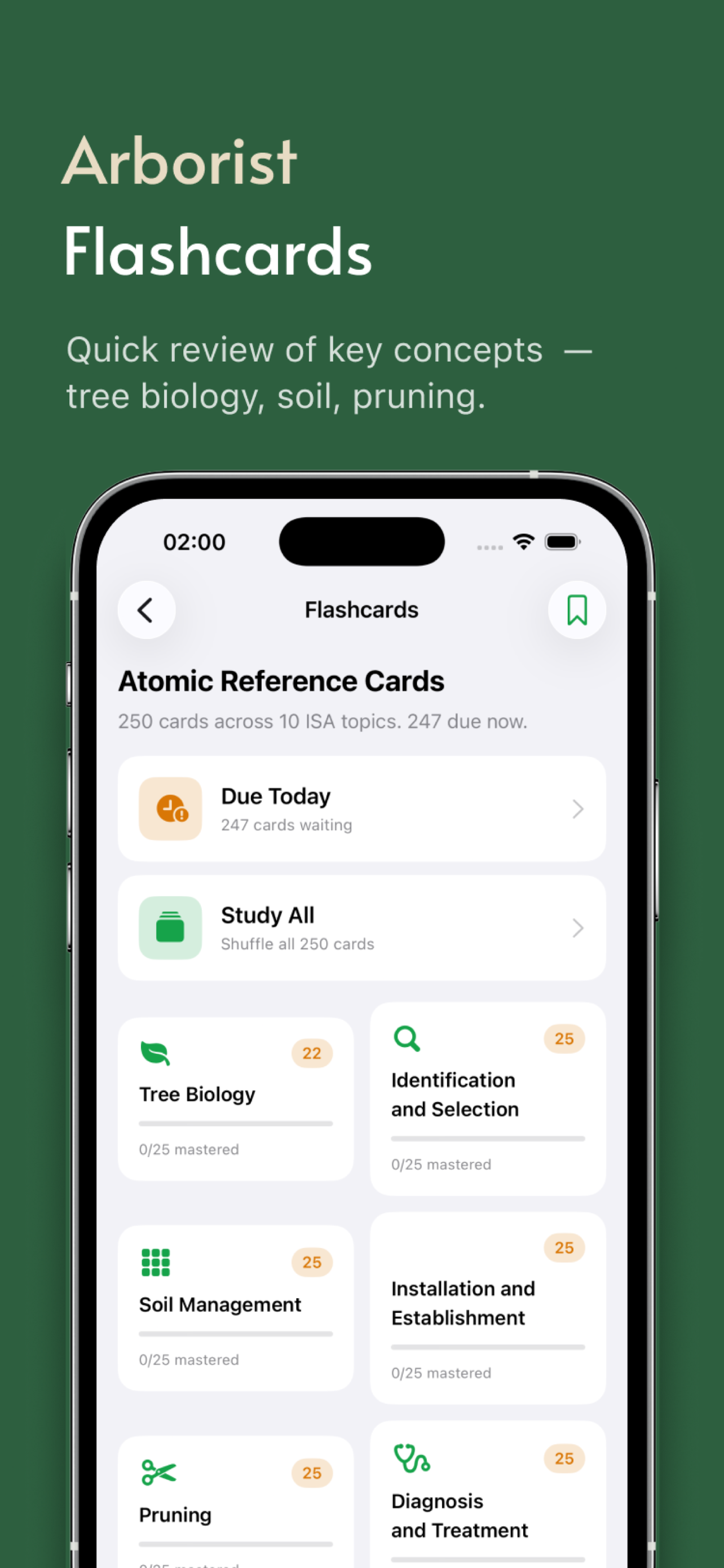 ISA Arborist Exam Prep & Quiz