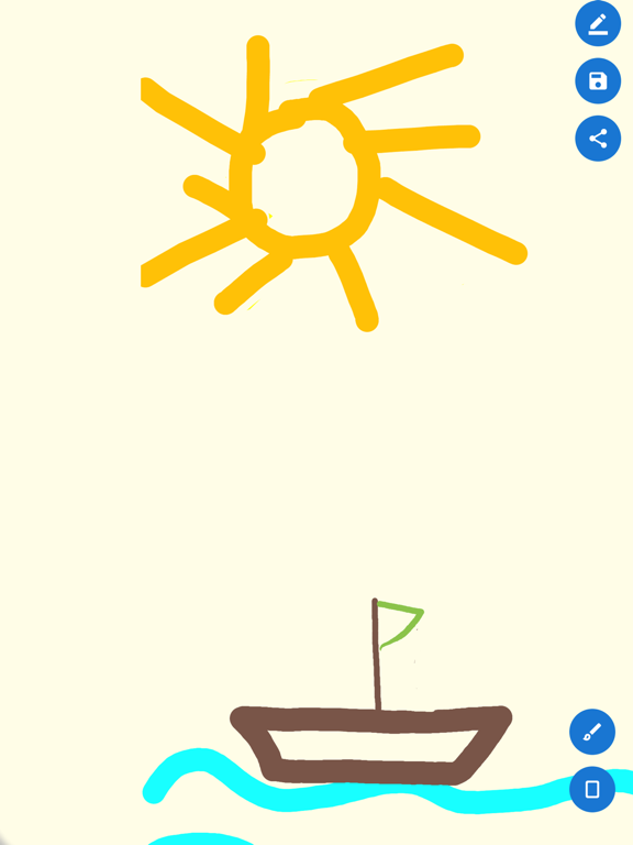 Doodling Draw iPad screenshot 2 - Utilities app