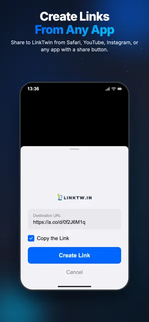LinkTwin Deep Links Generator screenshot 3