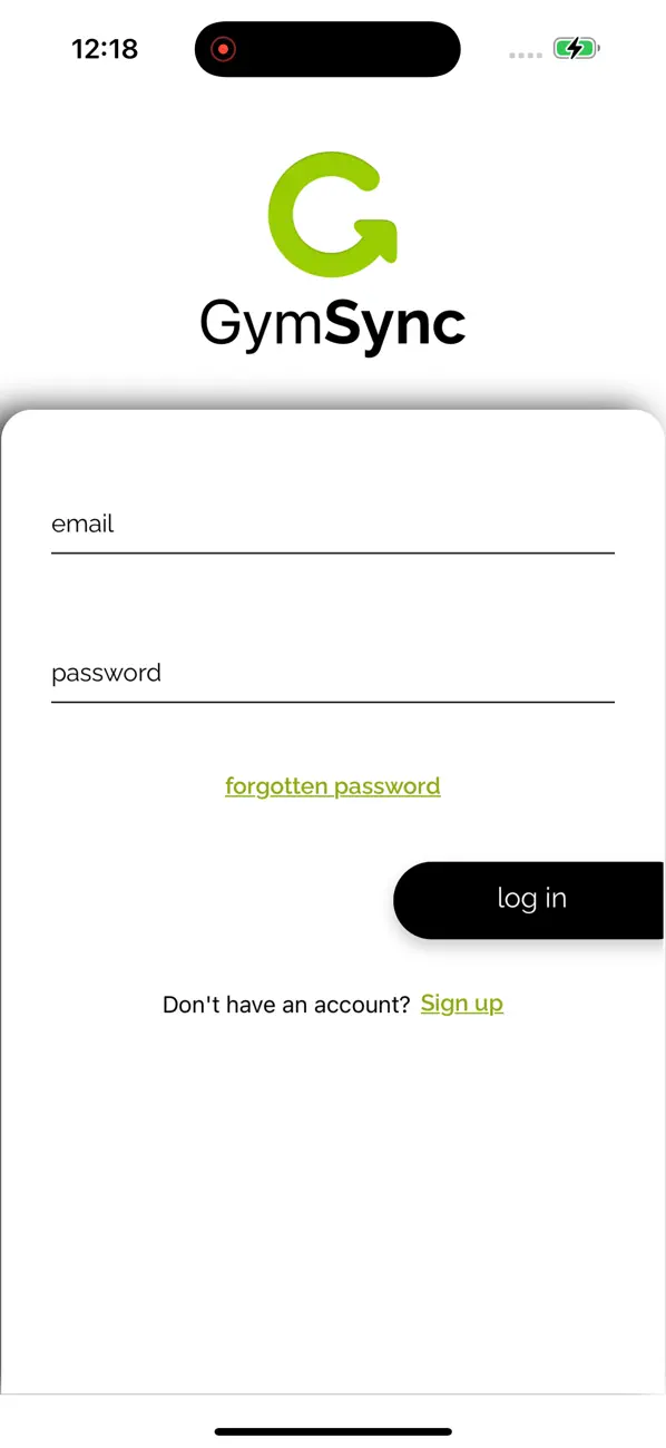 Screenshot #1 pour GymSync