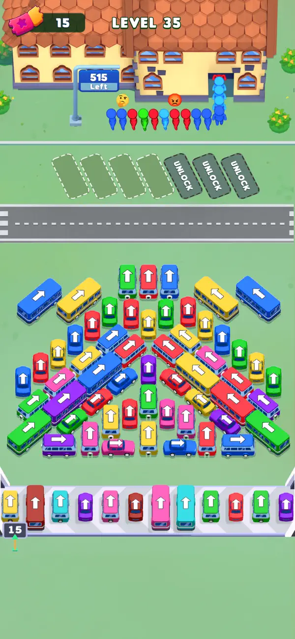 Busspiel: Chaos im Stau iPhone Spiel Screenshot 7 – Spiele