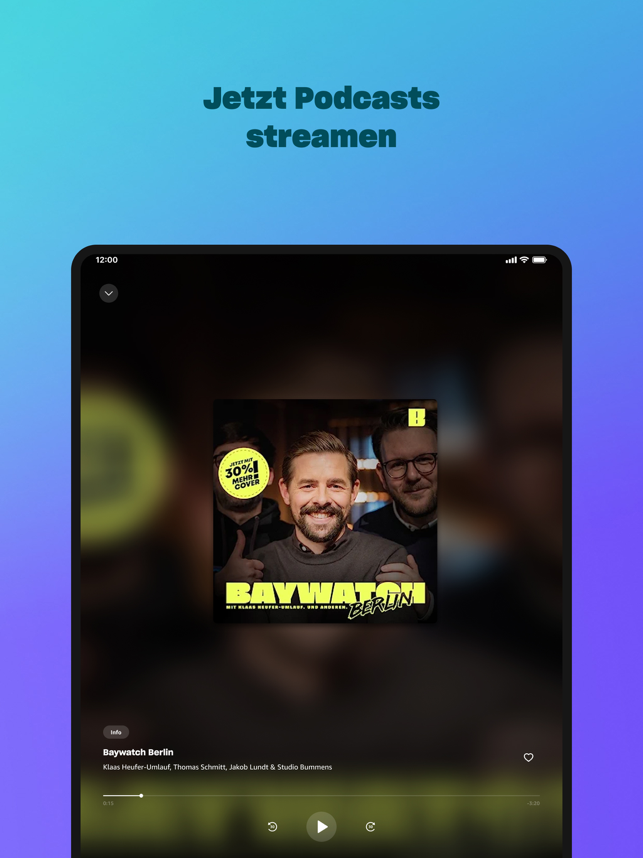 ‎Amazon Music: Musik & Podcasts Screenshot