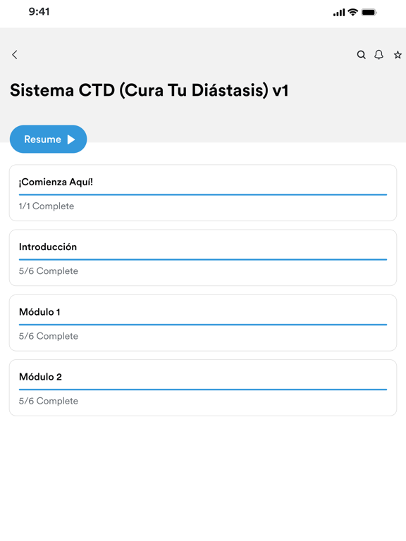 Screenshot #6 pour Cura Tu Diastasis