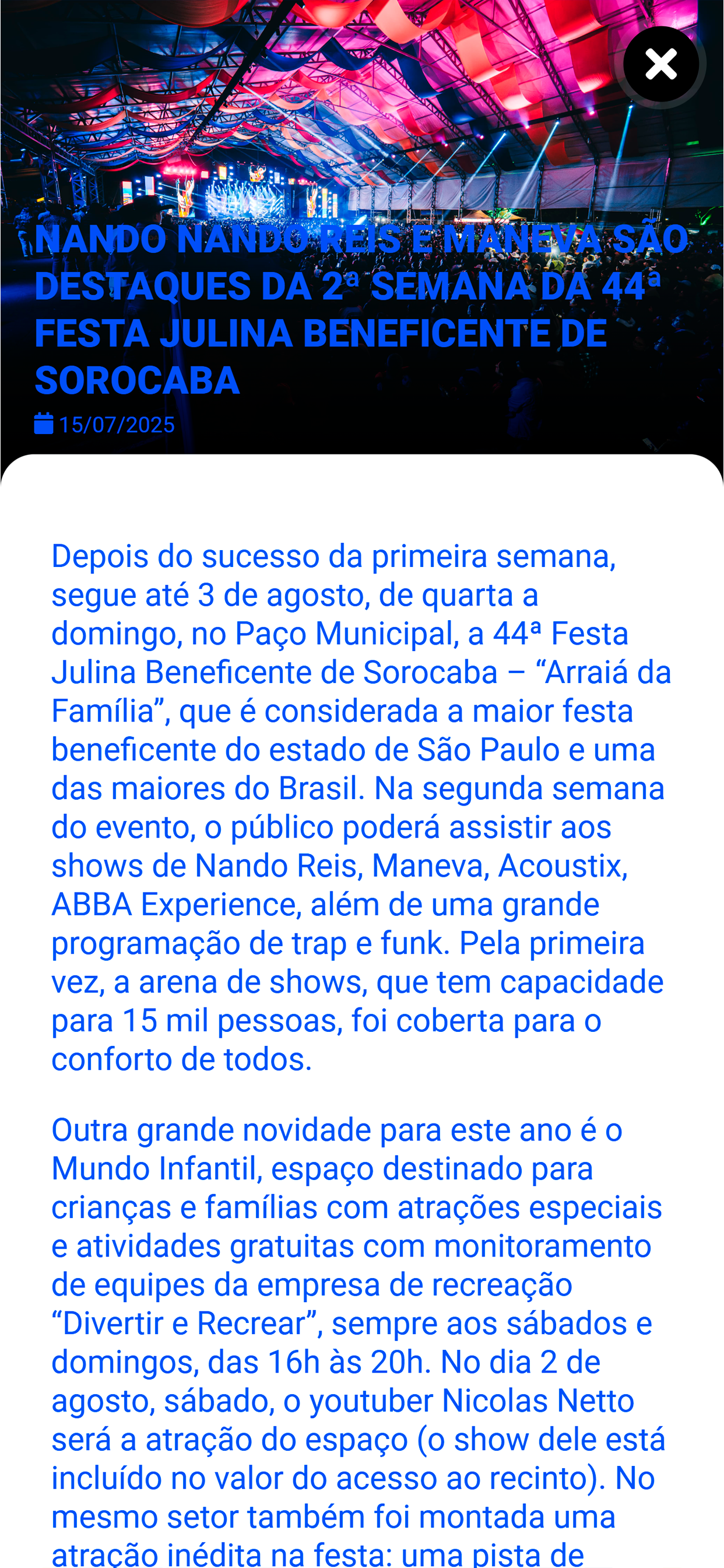 Rádio Vanguarda FM - Sorocaba screenshot 3