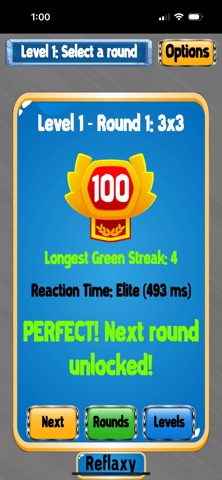 Reflaxy - Reflex Reaction Game Screenshot 8 of 10
