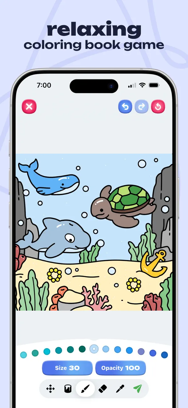 Screenshot #2 pour brushbrawl™ Coloring Together