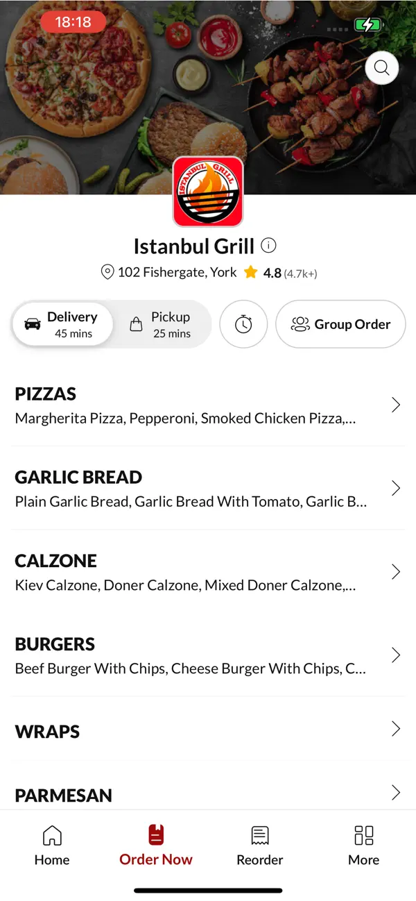 Screenshot #2 pour Istanbul Grill York.