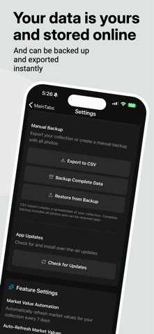 SneakerVault iPhone screenshot