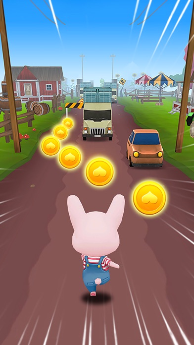 Cat Surfers: Kitty Gold Run Screenshot