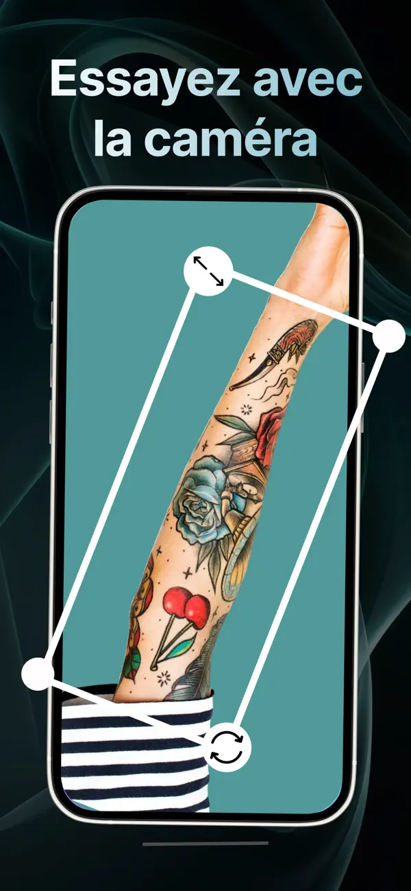 Screenshot #2 pour InkLab – Designer de Tatouages