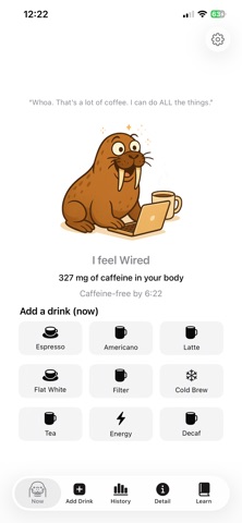 CoffeeWalrus screenshot