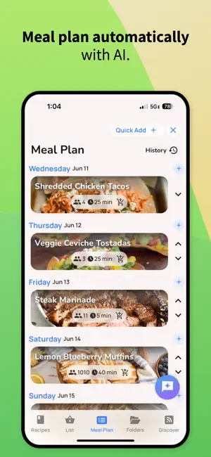 Honeydew: Recipe & Cookbook AI screenshot 5