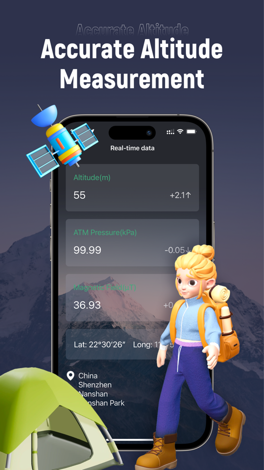 #2. My Altitude: Elevation (iOS) 来自: Shenzhen Jirry Jirry Technology Co., Ltd.