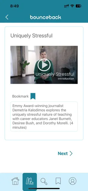 Bounceback for Educators screenshot 4