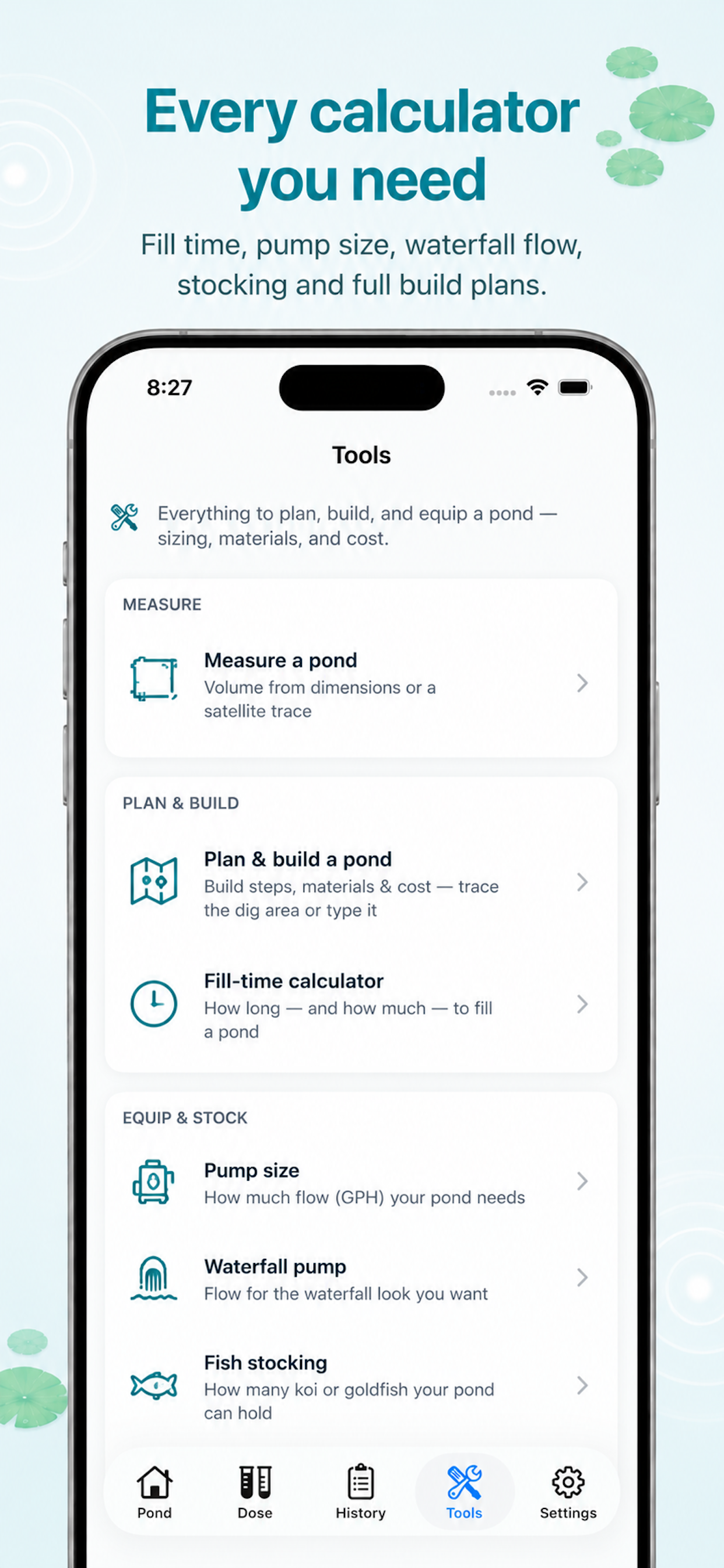 Pond Care: Measure & Dose screenshot 7
