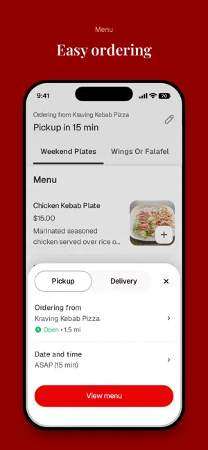 Kraving Kebab Pizza To Go screenshot 3
