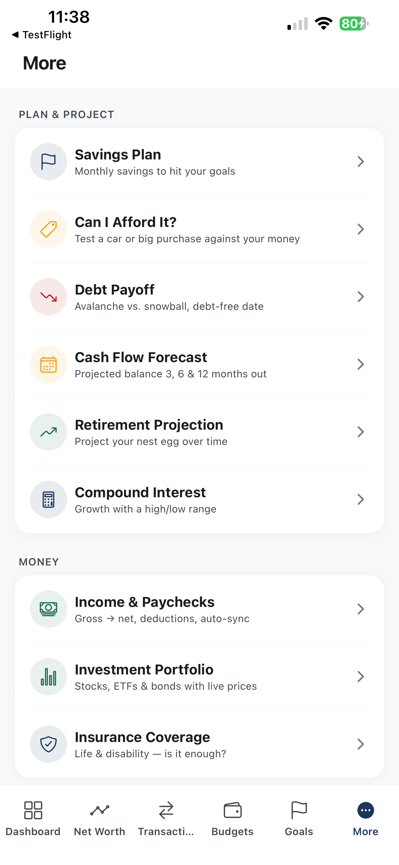 Nexus Planning: Money & Debt