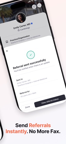 Offcall: Secure Referrals screenshot