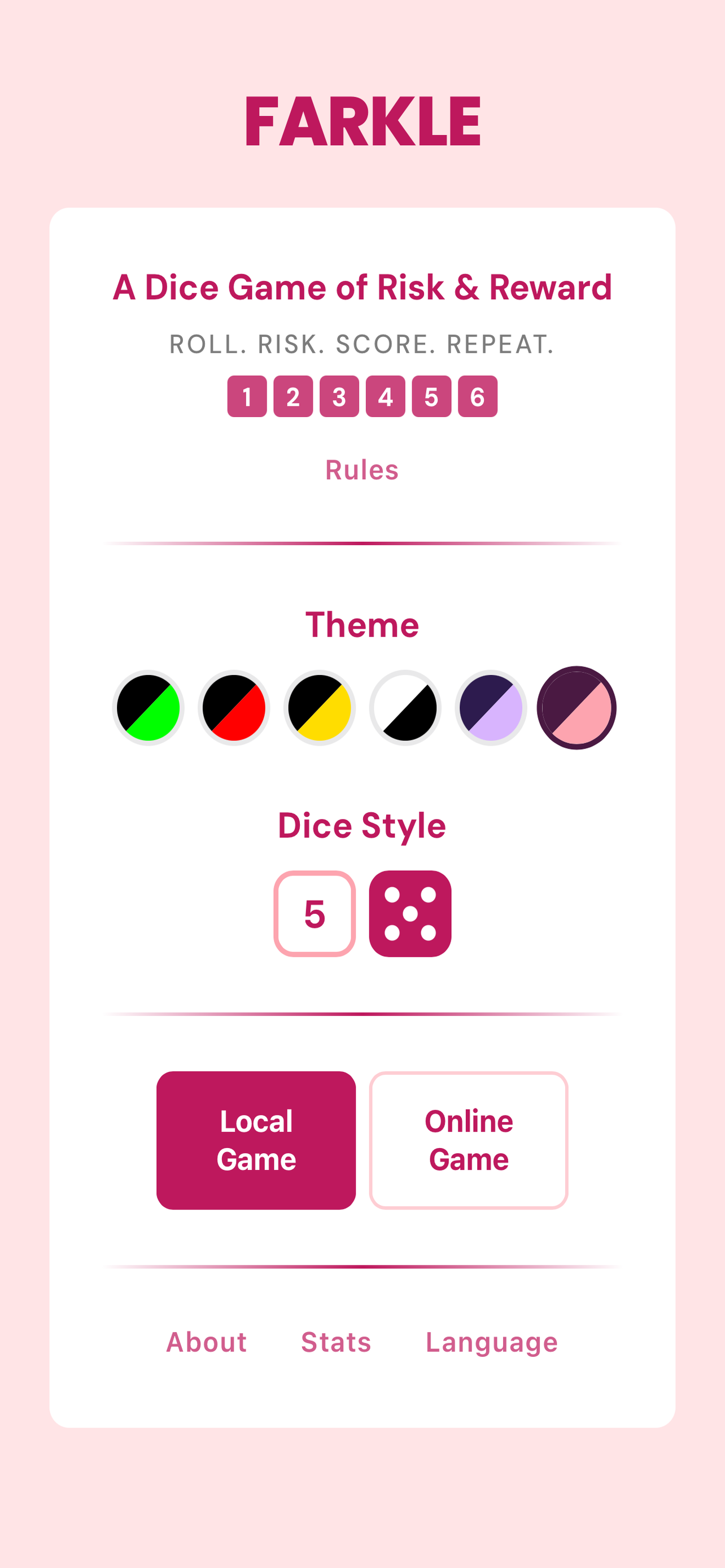 Farkle Multiplayer screenshot 8