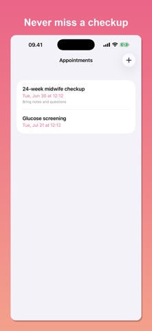 Contraction Timer: Bumpy iPhone screenshot