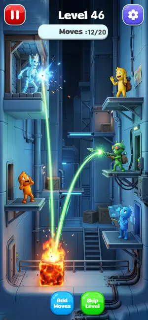 Spear Aim Shot Throw Games screenshot 4
