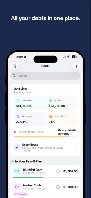 Payoff Planner - Get Debt Free screenshot 2