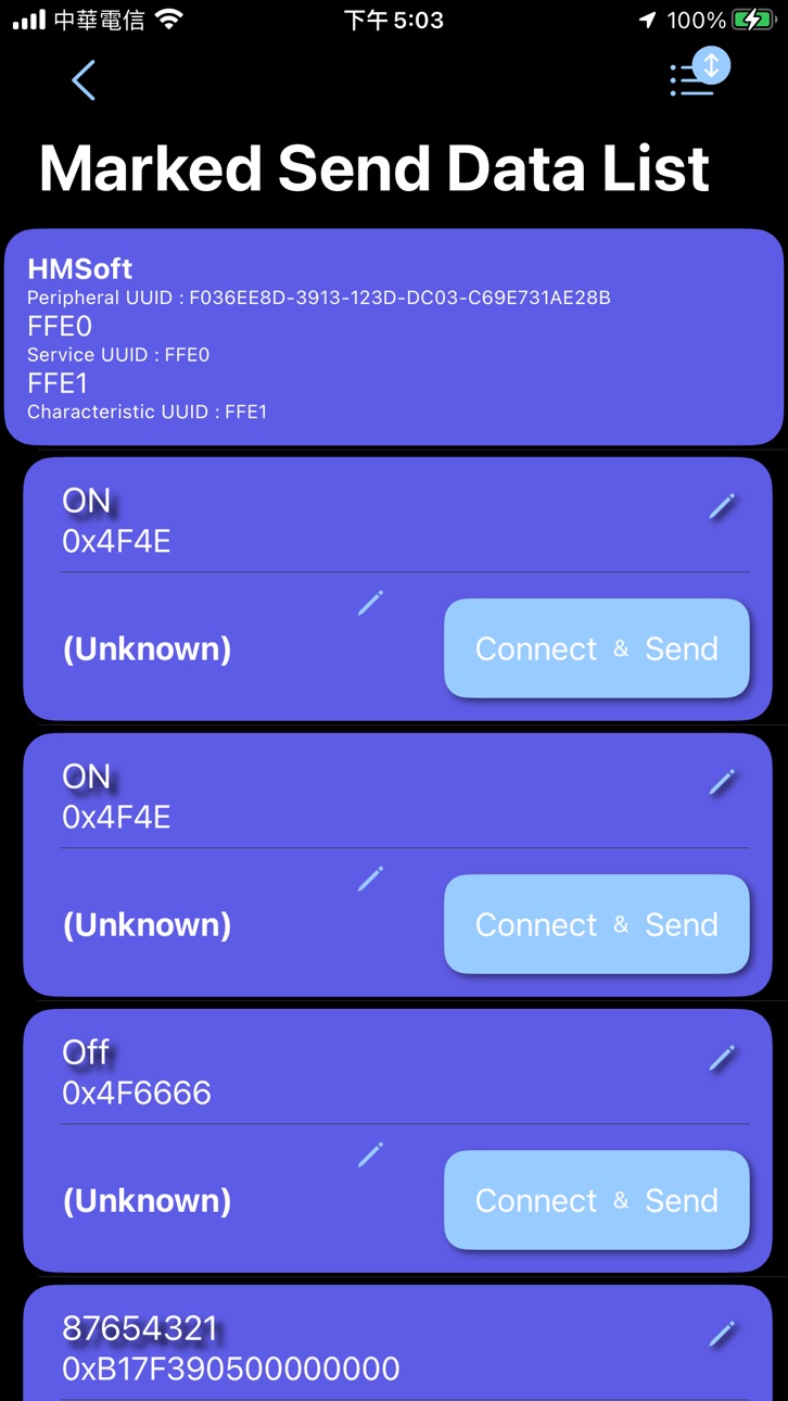 iPhone screenshot