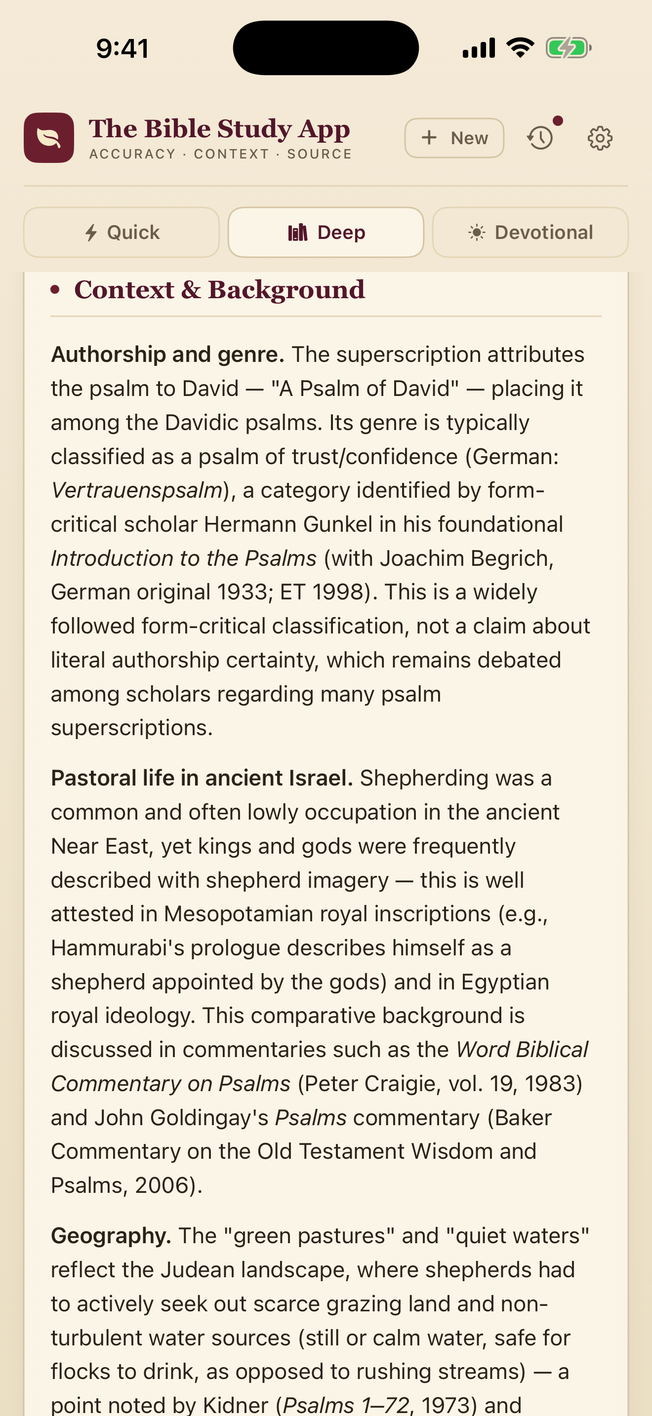 The Bible Study App screenshot 3
