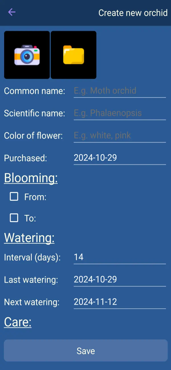 Screenshot #2 pour My Orchids