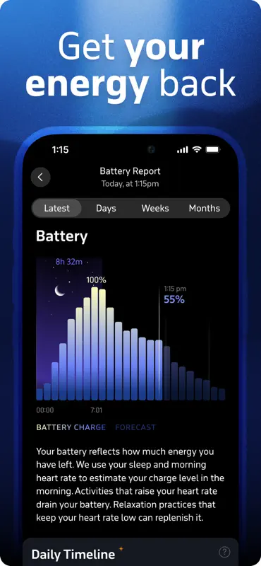 Welltory: Stress & Heart Rate screenshot 2 of 9